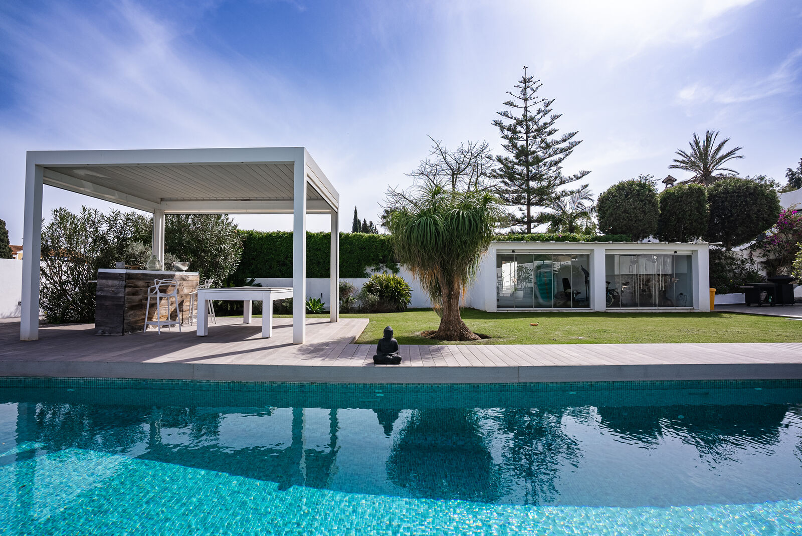 Elegant Renovated Villa with Private Pool & Open Green Views