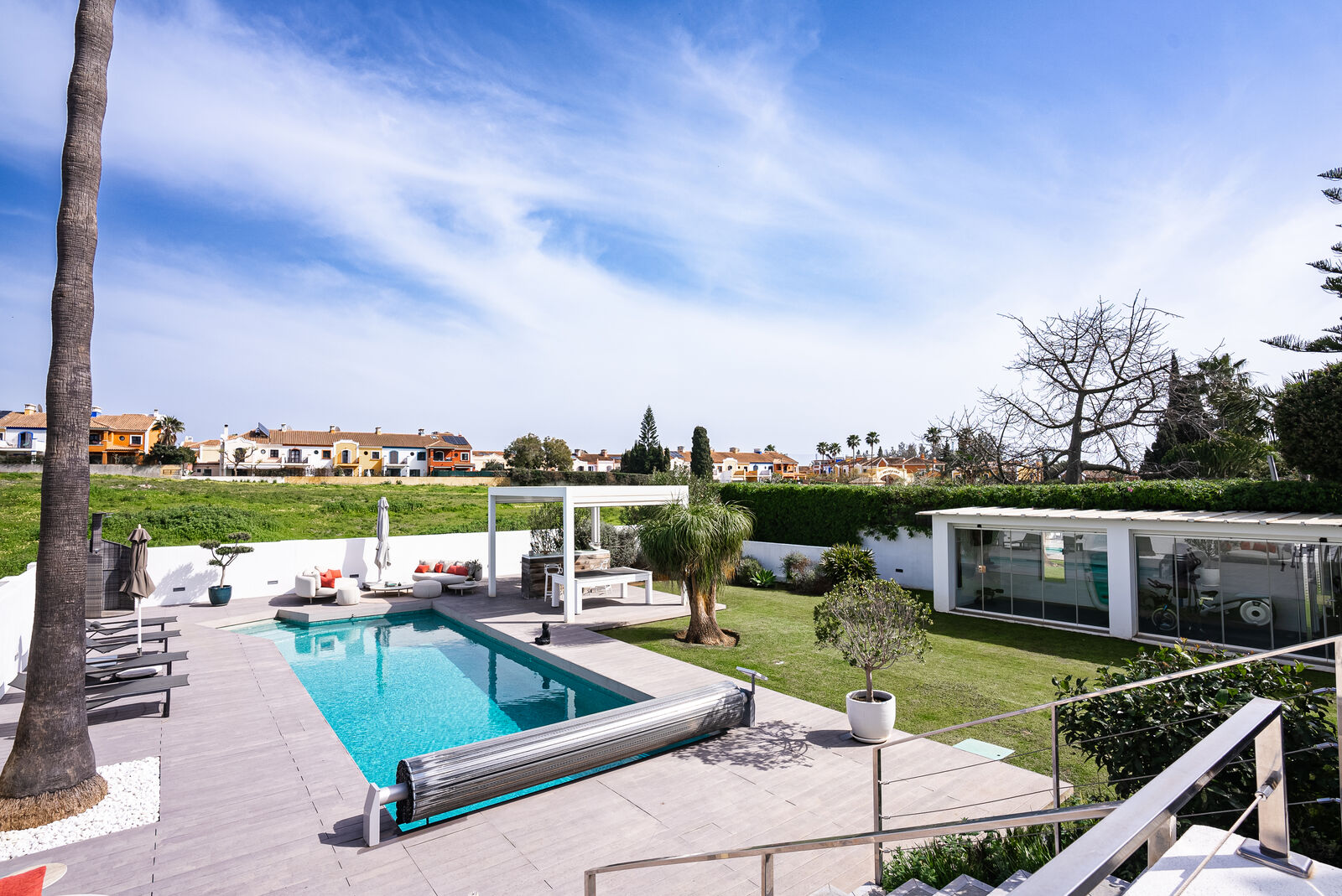 Elegant Renovated Villa with Private Pool & Open Green Views