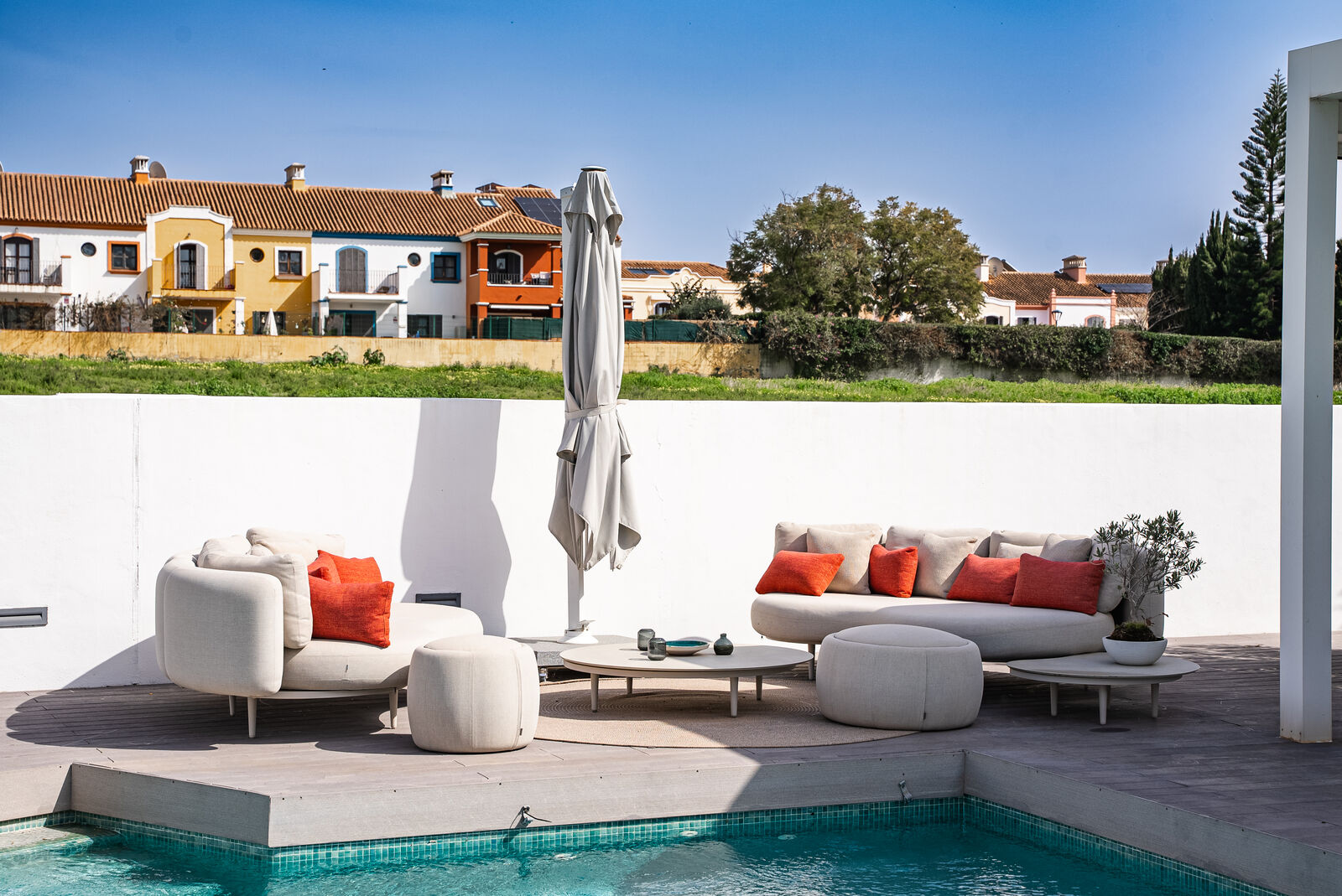 Elegant Renovated Villa with Private Pool & Open Green Views