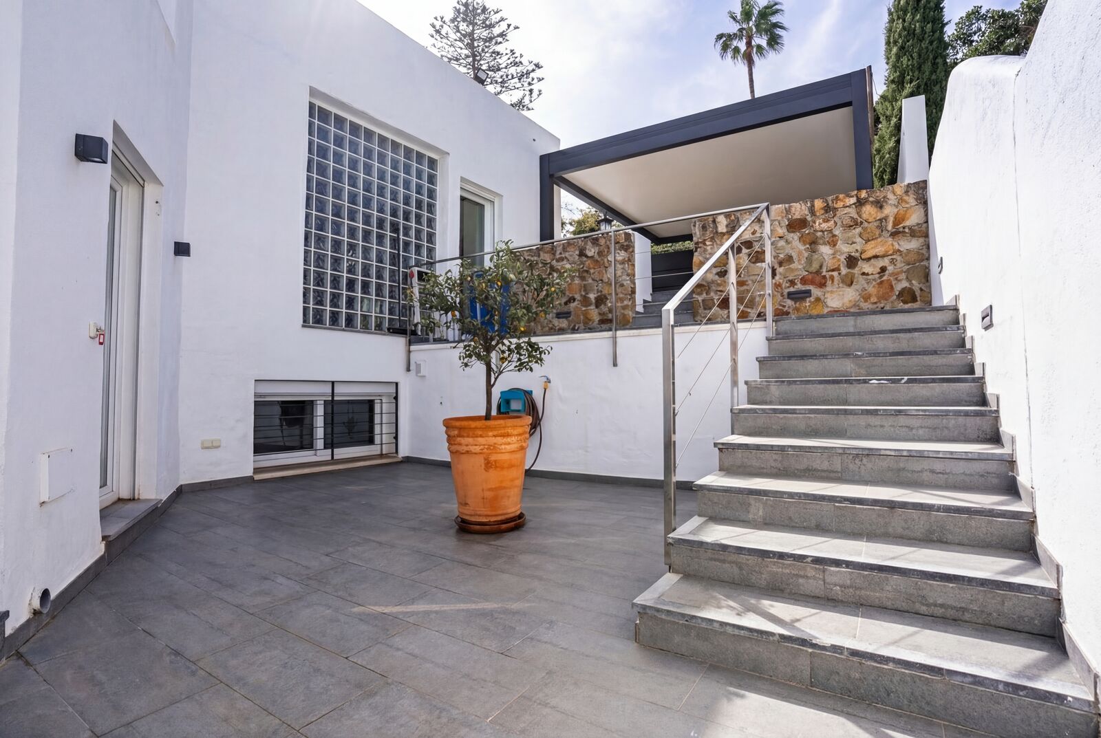 Elegant Renovated Villa with Private Pool & Open Green Views